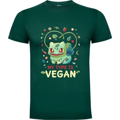 Camiseta Vegan Type - Camisetas Divertidas