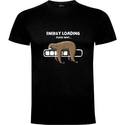 Camiseta Energy loading - Camisetas Graciosas