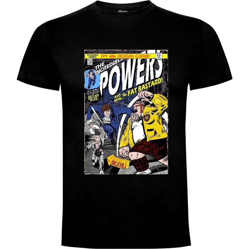 Camiseta The Incredible Powers