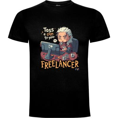 Camiseta Freelancer of Blaviken - Camisetas Graciosas