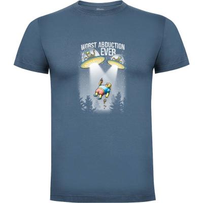 Camiseta Worst abduction ever - Camisetas Frikis