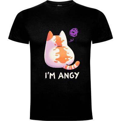 Camiseta Angy Cat - Camisetas Geekydog