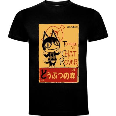 Camiseta Chat Rover - Camisetas Kawaii