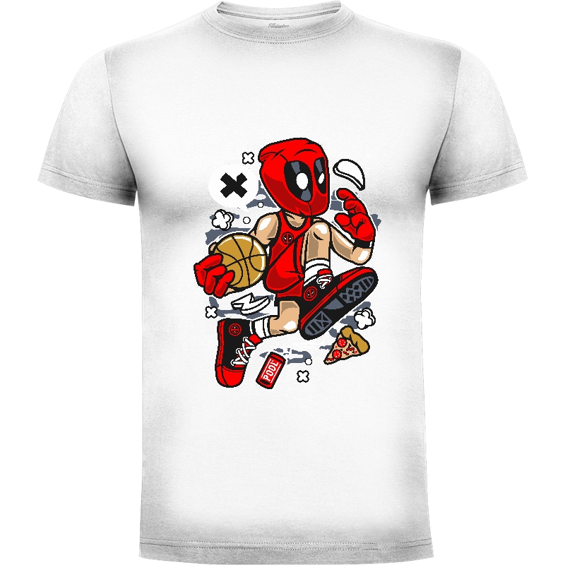 Camiseta Deadpool Basketball