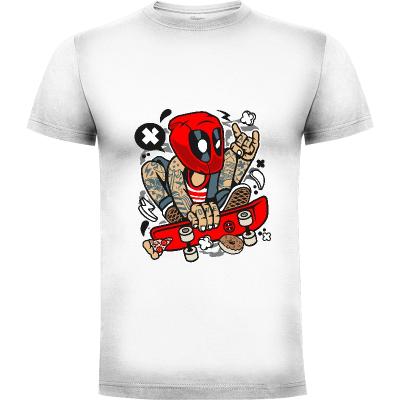 Camiseta Deadpool Skater - Camisetas EoliStudio