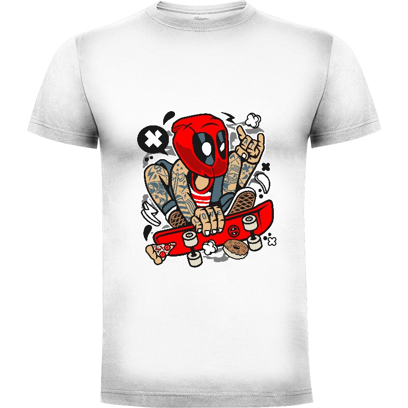 Camiseta Deadpool Skater
