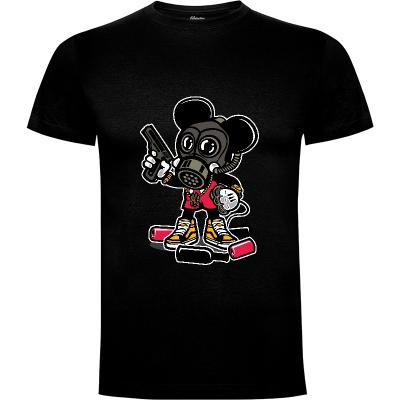 Camiseta Gangsta Mouse - Camisetas EoliStudio