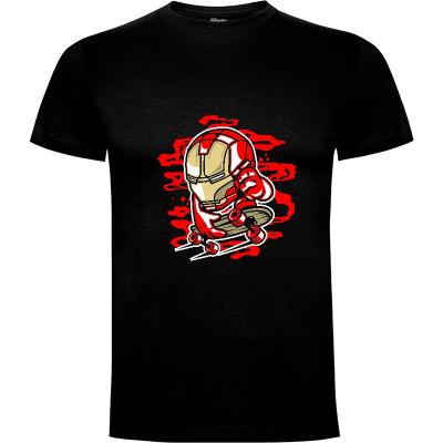 Camiseta Iron Skate - Camisetas Frikis