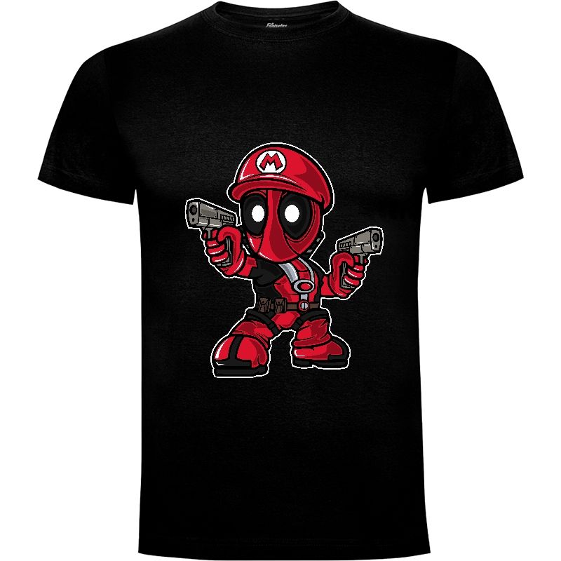 Camiseta Mario Deadpool
