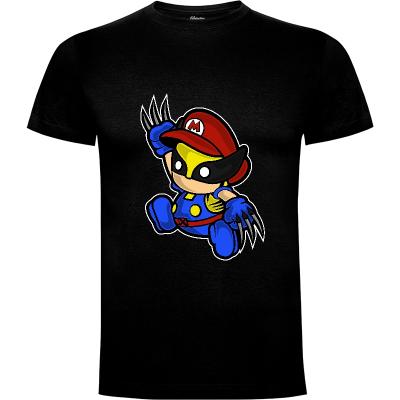 Camiseta Mario Wolverine - Camisetas EoliStudio