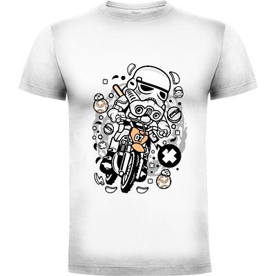Camiseta Trooper Motocross - Camisetas Frikis
