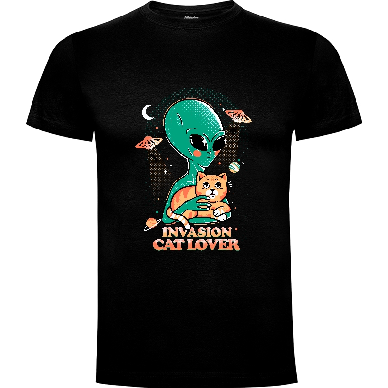 Camiseta Invasion cat lover