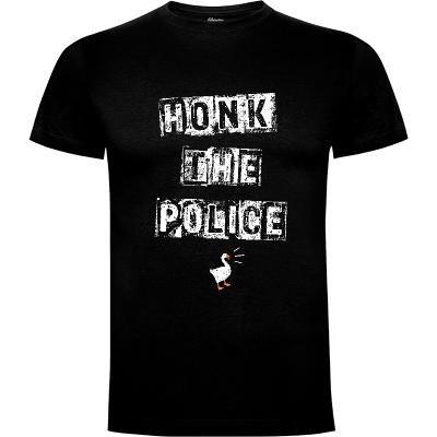 Camiseta HONK THE POLICE - Camisetas Skullpy