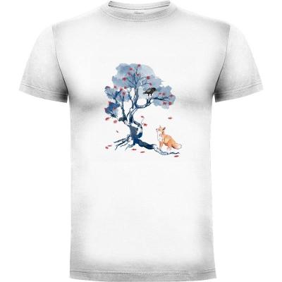 Camiseta The Fox and Crow - Camisetas Naturaleza