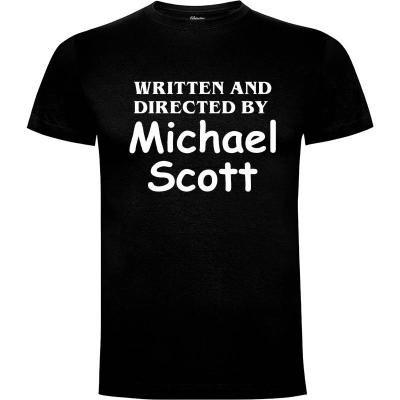 Camiseta Written and Directed by Michael Scott - Camisetas Series TV