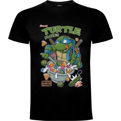 Camiseta Turtles Flakes - Camisetas Frikis