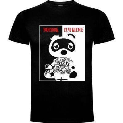 Camiseta Tanukiface - Camisetas Demonigote