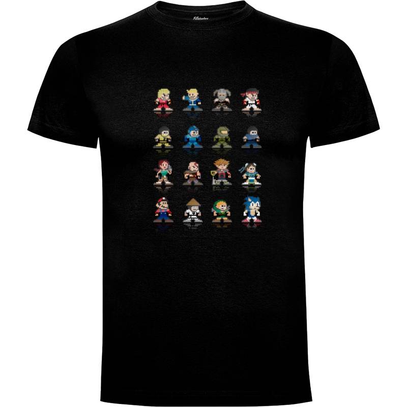 Camiseta pixel games