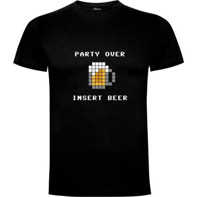 Camiseta Party over - Camisetas Originales