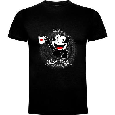 Camiseta but first coffee - Camisetas EoliStudio