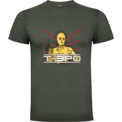Camiseta T-3PO - Camisetas Dumbassman