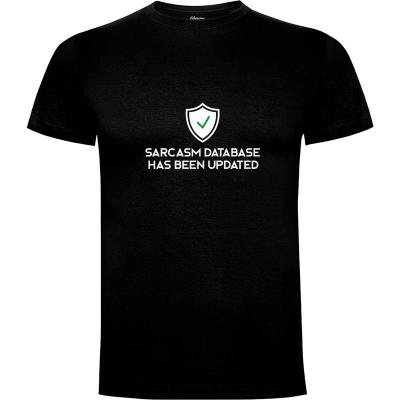 Camiseta Sarcasm database - Camisetas Graciosas