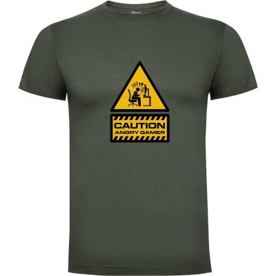 Camiseta Angry gamer - Camisetas Dumbassman