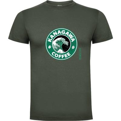 Camiseta Kanagawa Coffee - Camisetas Originales