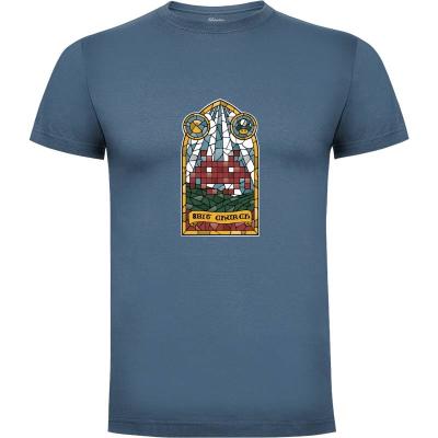 Camiseta 8Bit Church - Camisetas mario