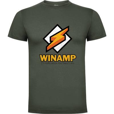 Camiseta Winamp - Camisetas music