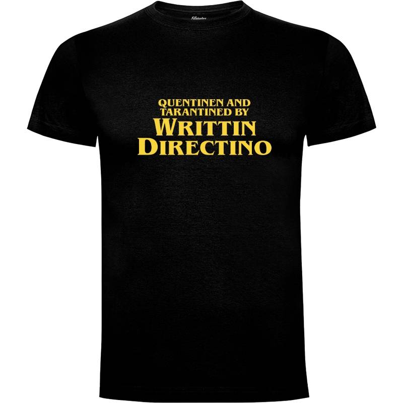 Camiseta Writtin Directino