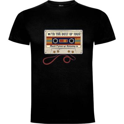 Camiseta Soy el mejor de 1969 casete - Camisetas Alhern67