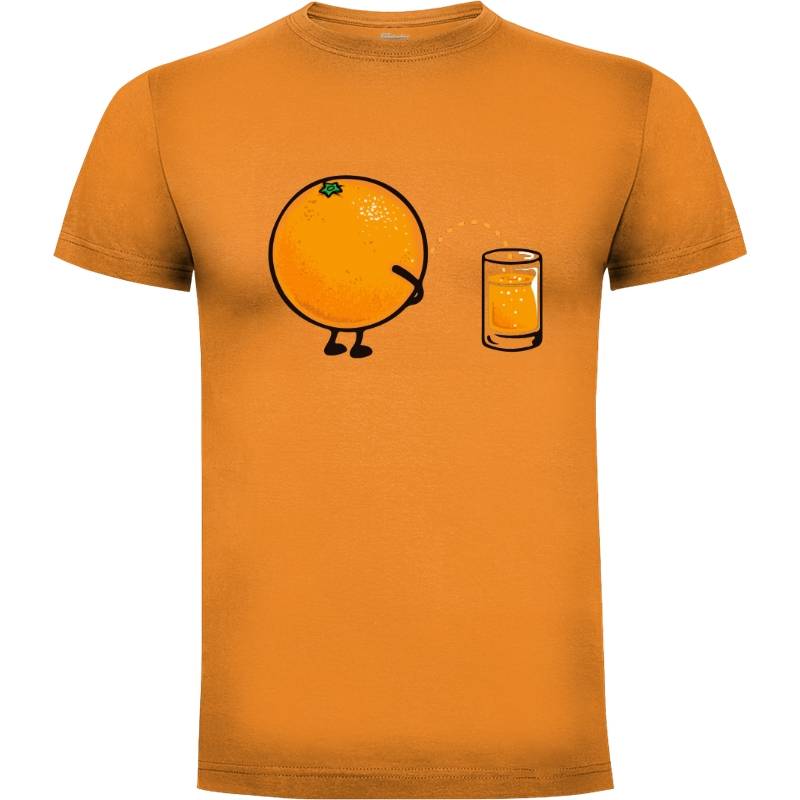 Camiseta Cómo se hace jugo de naranja