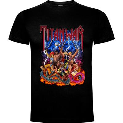 Camiseta TitanWar - Camisetas Buck Rogers
