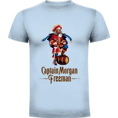 Camiseta Capitán Morgan Freeman - Camisetas Graciosas