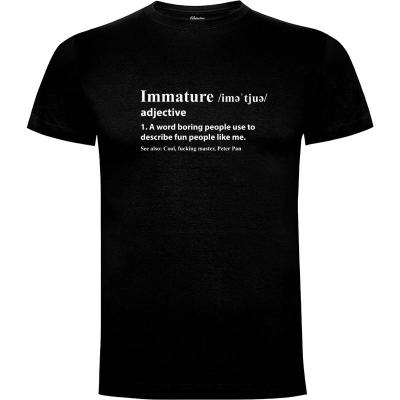 Camiseta Immature - Camisetas Dumbassman