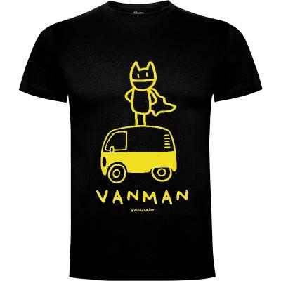 Camiseta Camiseta The VanMan (El Hombre Furgoneta!) - Camisetas Frikis