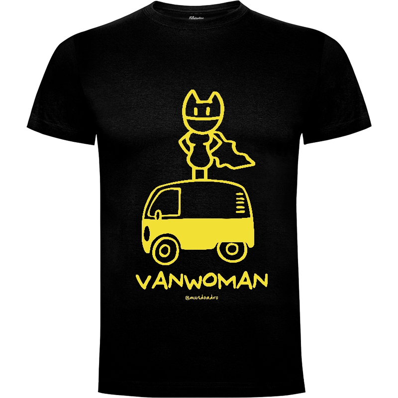 Camiseta Camiseta The VanWoman (La mujer furgo!)