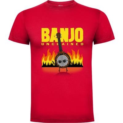 Camiseta Banjo Unchained! - Camisetas Musica