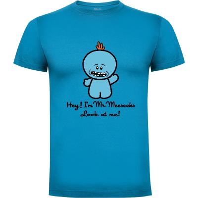 Camiseta Hello Meeseeks! - Camisetas Graciosas