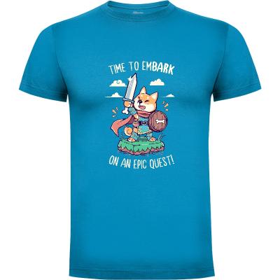 Camiseta Time to EmBARK on an Epic Quest - Camisetas TechraNova