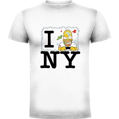 Camiseta I Hate NY! - Camisetas Graciosas