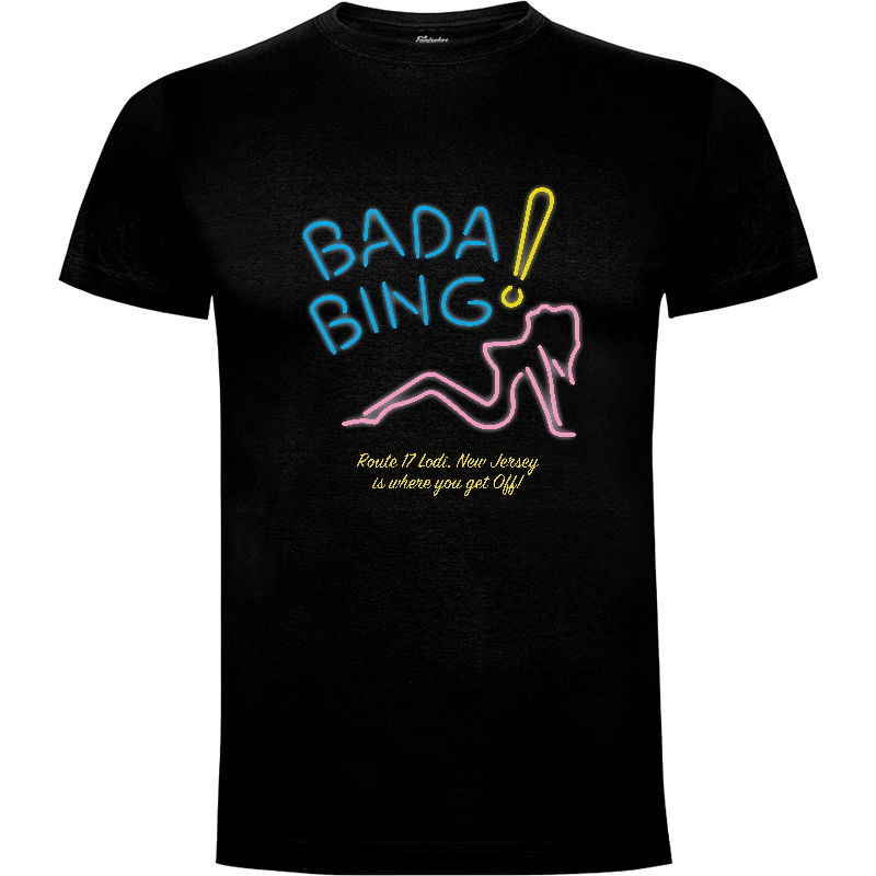 Camiseta Stripclub Bada Bing Nueva Jersey
