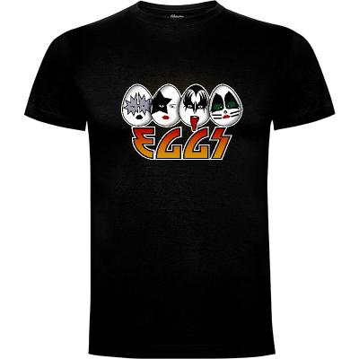 Camiseta Eggs Kiss - Camisetas Musica