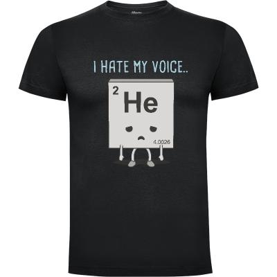Camiseta I Hate My Voice! - Camisetas Frikis