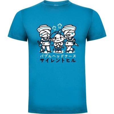 Camiseta Bubble Head Nurse - Camisetas Kawaii