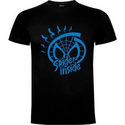 Camiseta Spider Inside Blue - 