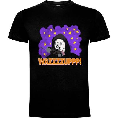Camiseta Wazzzzuppp Scary Movie - Camisetas Mos Graphix
