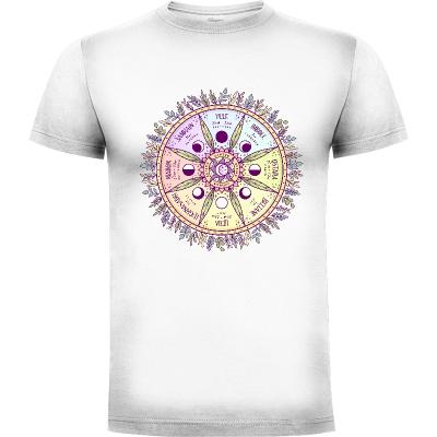 Camiseta Wheel of the Year - Camisetas Sombras Blancas