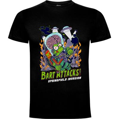 Camiseta Bart Attacks! - Camisetas Frikis